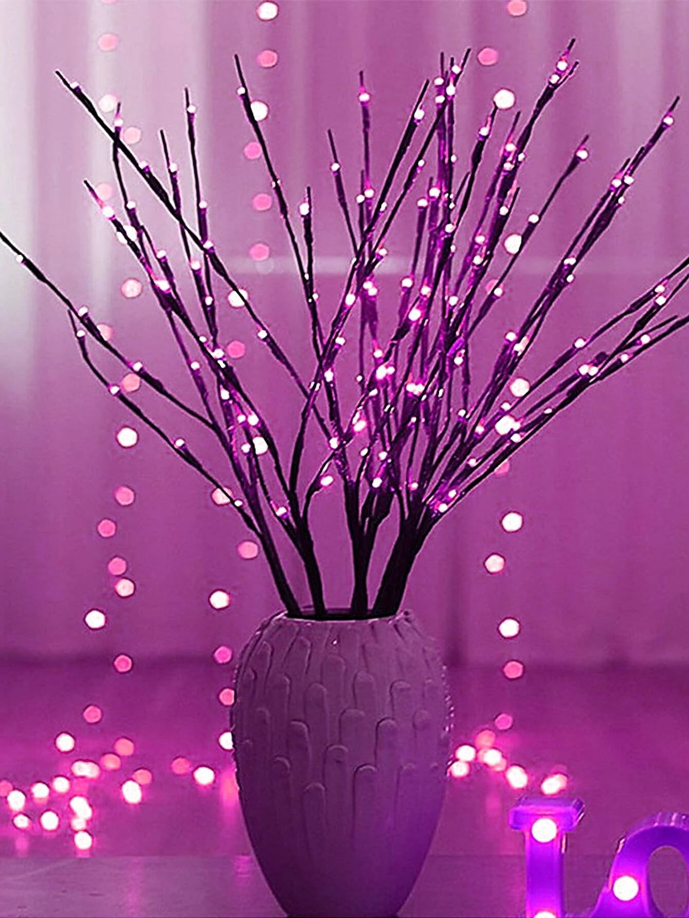 1Pc Tree Branch Design Decorative Light, LED Creative Tree Branch Novelty Light for Home Decor