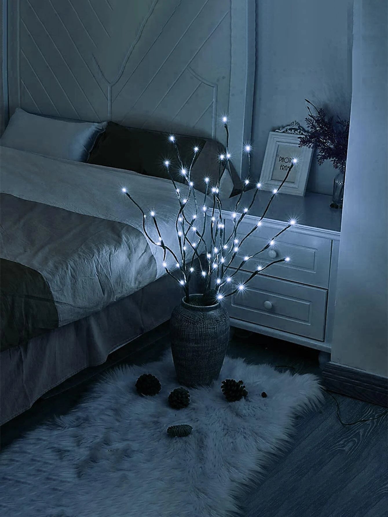 1Pc Tree Branch Design Decorative Light, LED Creative Tree Branch Novelty Light for Home Decor